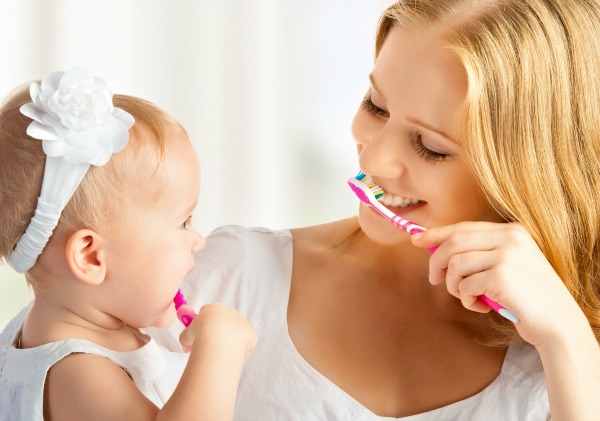 bedtime dental routine